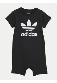 Adidas - adidas Romper Gift Set IS7257 Czarny Regular Fit. Kolor: czarny. Materiał: bawełna #4