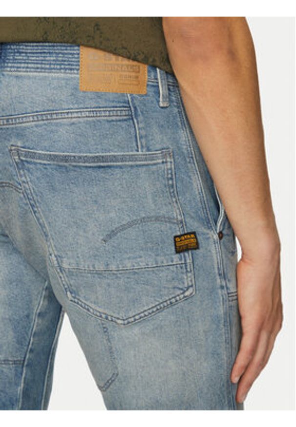 G-Star RAW - G-Star Raw Jeansy Diver 3D D26465-D936 H109 Niebieski Slim Fit. Kolor: niebieski