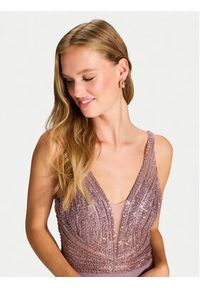 Hey Kyla Sukienka wieczorowa 5AG015HK Różowy Regular Fit. Kolor: różowy. Materiał: syntetyk. Styl: wizytowy #2