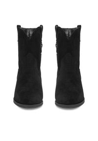 DeeZee Kowbojki MZS-1016 Czarny. Kolor: czarny. Materiał: materiał #3