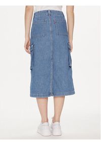 Levi's® Spódnica jeansowa A7539-0004 Niebieski Regular Fit. Kolor: niebieski. Materiał: bawełna #2