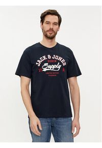 Jack & Jones - Jack&Jones Komplet 5 t-shirtów Logo 12257007 Kolorowy Standard Fit. Materiał: bawełna. Wzór: kolorowy