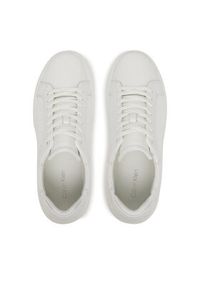 Calvin Klein Sneakersy Chunky Low Top Lace Up Mono HM0HM01970 Biały. Kolor: biały. Materiał: skóra #6