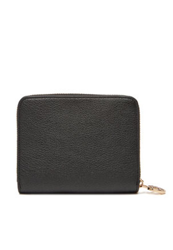 TOMMY HILFIGER - Tommy Hilfiger Mały Portfel Damski Th Distinct Med Za AW0AW17473 Czarny. Kolor: czarny. Materiał: skóra