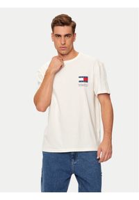 Tommy Jeans T-Shirt Fun Novelty DM0DM19686 Écru Regular Fit. Materiał: bawełna #1