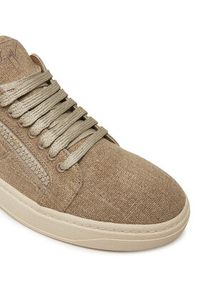 Giuseppe Zanotti Sneakersy RM50002/001 Beżowy. Kolor: beżowy. Materiał: materiał #2