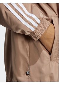 Adidas - adidas Bluza Oversized Track Top IP7143 Brązowy Loose Fit. Kolor: brązowy. Materiał: syntetyk
