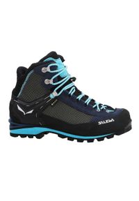 Damskie buty górskie Salewa Crow GTX. Kolor: niebieski. Styl: sportowy
