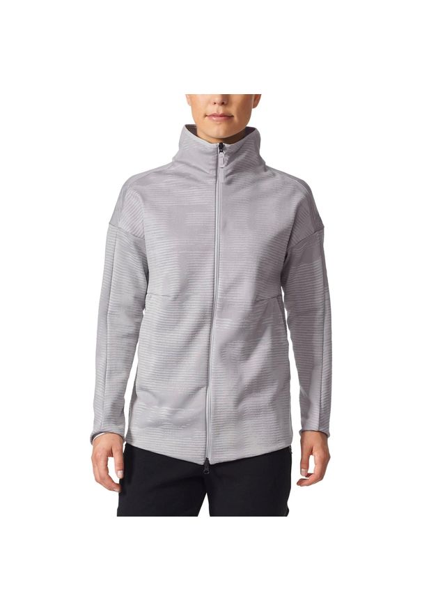 Adidas - Bluza adidas Z.N.E. Pulse Coverup BS4908. Kolor: szary