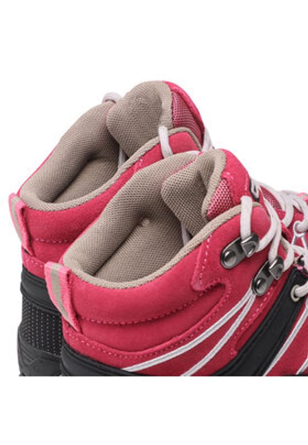 CMP Trekkingi Rigel Mid Wmn Trekking Wp 3Q12946 Różowy. Kolor: różowy. Materiał: zamsz, skóra