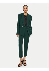 Pinko - PINKO Spodnie materiałowe 102861 A213 Zielony Regular Fit. Kolor: zielony. Materiał: syntetyk #4