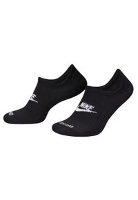 Nike - Skarpety Za Kostkę Unisex Adult Plus Cushioned Everyday. Kolor: czarny