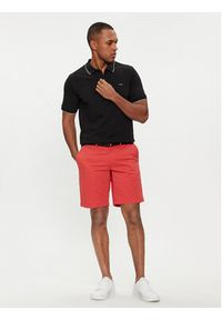 Calvin Klein Szorty materiałowe Modern Twill K10K111788 Czerwony Slim Fit. Kolor: czerwony. Materiał: bawełna #5
