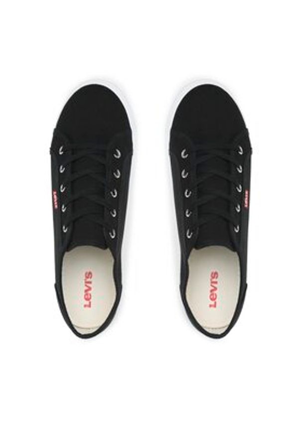 Levi's® Tenisówki 225832-1733-59 Czarny. Kolor: czarny. Materiał: materiał