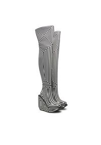 United Nude Kozaki Wa Long Boot Hi 1087851082 Szary. Kolor: szary. Materiał: materiał #3