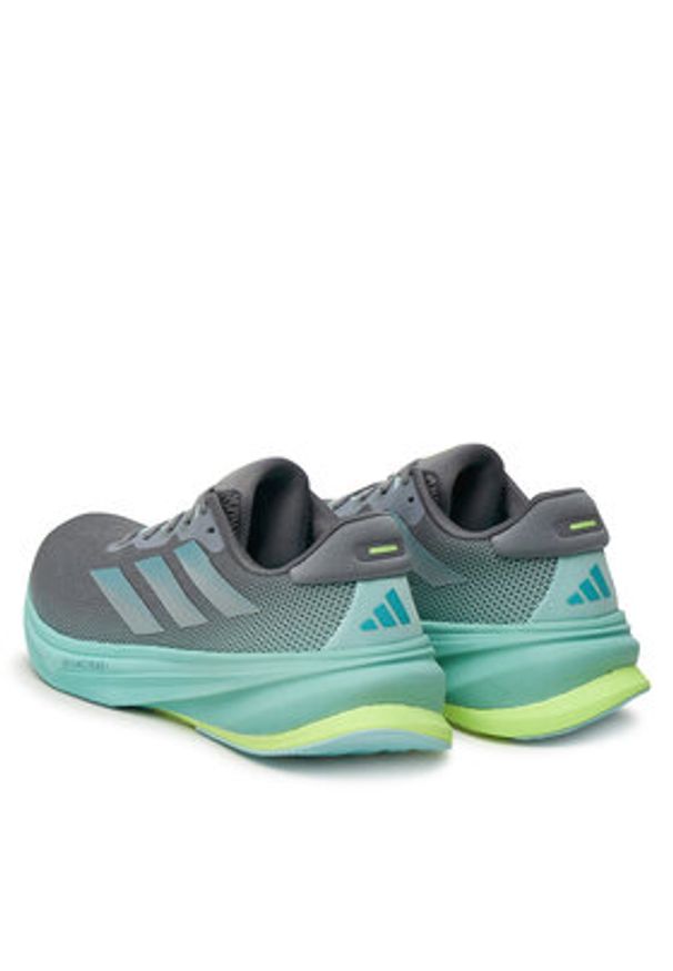 Adidas - adidas Buty do biegania Supernova Rise 2 JQ7691 Szary. Kolor: szary. Materiał: materiał