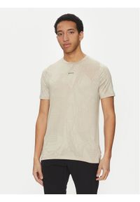 BOSS T-Shirt Desert Active 50537755 Beżowy Regular Fit. Kolor: beżowy. Materiał: syntetyk #1