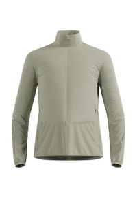 Kurtka hybrydowa Odlo Jacket ESSENTIAL INSULATOR HYBRID. Kolor: szary. Sport: bieganie #1
