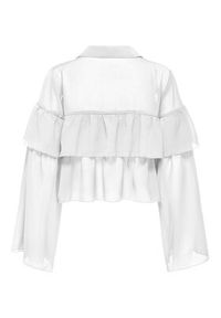 only - ONLY Bluzka Suzzi 15360661 Biały Regular Fit. Kolor: biały. Materiał: syntetyk #4