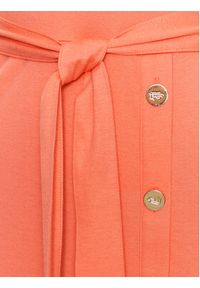 Lauren Ralph Lauren Sukienka dzianinowa 250889290002 Pomarańczowy Slim Fit. Kolor: pomarańczowy. Materiał: dzianina, bawełna #2