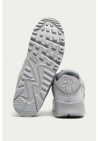 Nike - Buty Air Max 90. Nosek buta: okrągły. Zapięcie: sznurówki. Kolor: szary. Materiał: guma. Model: Nike Air Max 90, Nike Air Max #3
