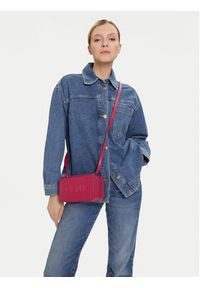 DKNY Torebka R44EZI35 Bordowy. Kolor: różowy. Materiał: skórzane #5