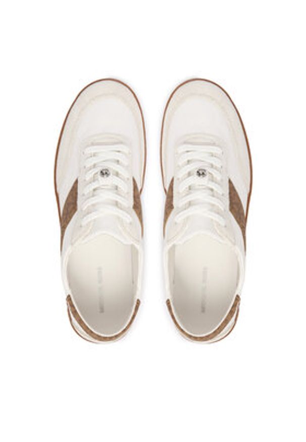 MICHAEL Michael Kors Sneakersy Kaycee 43R6KCFS1D Biały. Kolor: biały. Materiał: materiał