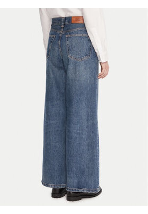 TOMMY HILFIGER - Tommy Hilfiger Jeansy WW0WW46731 Niebieski Wide Leg. Kolor: niebieski