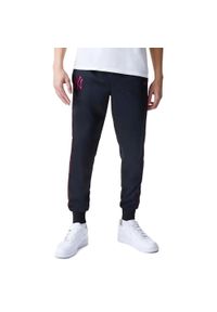 New Era - Nowe Spodnie Treningowe Mlb Neyyan Dorośli. Okazja: na co dzień. Kolor: czarny. Materiał: dresówka. Styl: casual #1