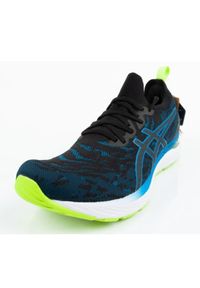 Buty do biegania Asics Gel-Cumulus 23 Mk M 1011B015-416 czarne. Okazja: na co dzień. Zapięcie: sznurówki. Kolor: czarny. Materiał: tkanina. Szerokość cholewki: normalna. Sport: bieganie #4