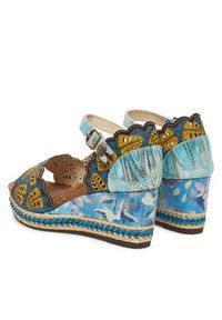 Laura Vita Espadryle Facyo 86 Kolorowy. Materiał: skóra. Wzór: kolorowy #6