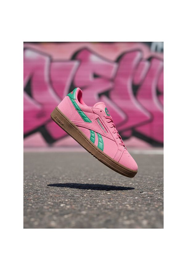 Sneakersy Reebok. Kolor: różowy. Model: Reebok Club