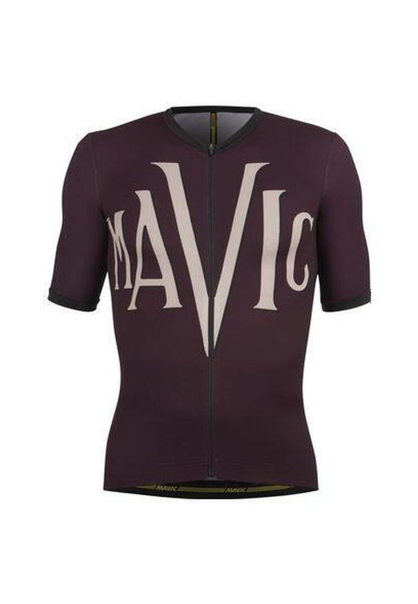 MAVIC - Koszulka Mavic Heritage. Kolor: fioletowy, wielokolorowy, czarny. Sport: kolarstwo