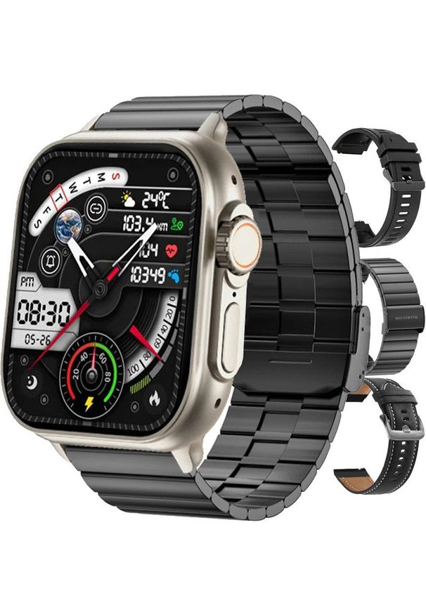 Zegarek SMARTWATCH Rubicon RNCF17 / 3 paski. Rodzaj zegarka: smartwatch