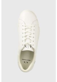Armani Exchange sneakersy XUX082.XV262.M801 kolor biały. Nosek buta: okrągły. Zapięcie: sznurówki. Kolor: biały. Materiał: guma #2
