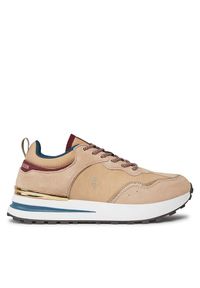 Sneakersy U.S. Polo Assn.. Kolor: beżowy
