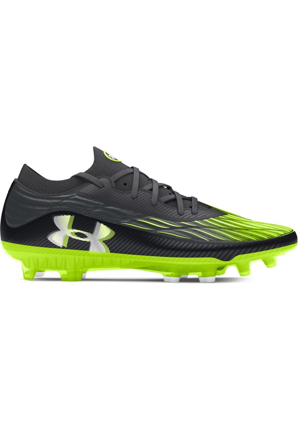 Buty piłkarskie Under Armour Magnetico Elite 4 FG. Kolor: wielokolorowy, czarny, szary, brązowy. Sport: piłka nożna