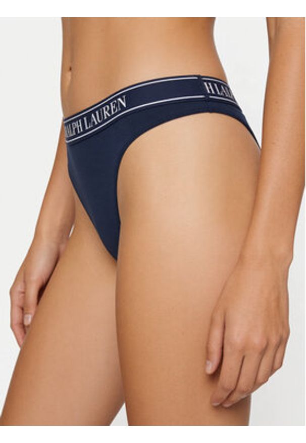 Polo Ralph Lauren Komplet stringów 4P0708 Granatowy. Kolor: niebieski. Materiał: bawełna