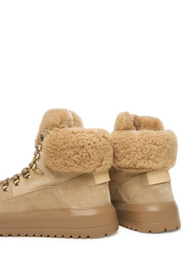 Bogner Trzewiki Antwerp L 23 B 22541623 Beżowy. Kolor: beżowy. Materiał: skóra