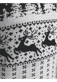 Jack & Jones Sweter Xmas Gabriel 12266118 Szary Regular Fit. Kolor: szary. Materiał: syntetyk #5