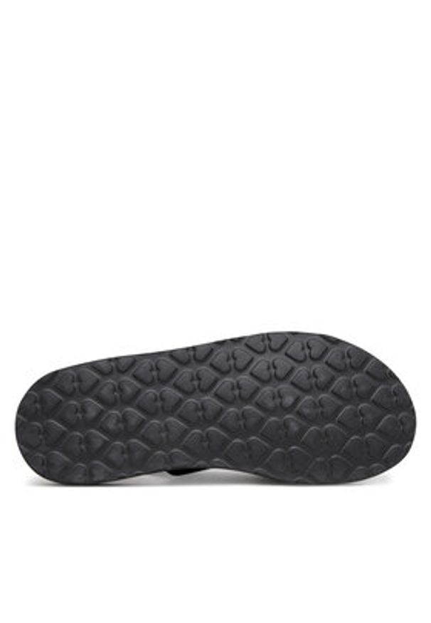 Love Moschino - LOVE MOSCHINO Sandały JA16033G0MJN7000 Czarny. Kolor: czarny. Materiał: materiał