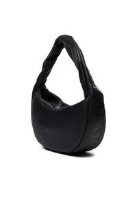 Tommy Jeans Torebka Tjw Bold Shoulder Bag AW0AW16259 Czarny. Kolor: czarny. Materiał: skórzane