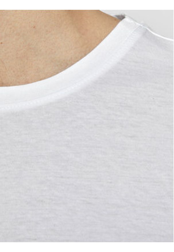 Jack & Jones - Jack&Jones T-Shirt Noa 12113648 Biały Long Line Fit. Kolor: biały. Materiał: bawełna