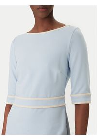 Rinascimento Sukienka koktajlowa CFC0127991003 Błękitny Slim Fit. Kolor: niebieski. Materiał: syntetyk. Styl: wizytowy #4