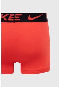 Nike bokserki 3-pack męskie kolor czerwony. Kolor: czerwony. Materiał: tkanina, włókno, skóra #6