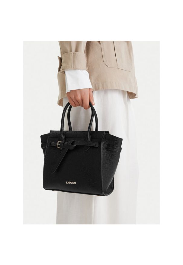 Torebka Lasocki. Kolor: czarny