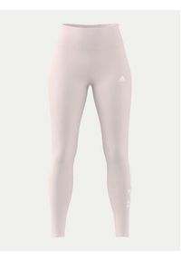 Adidas - adidas Legginsy SPORT INSPIRED LOUNGEWEAR ESSENTIALS HIGH-WAISTED LOGO LEGGINGS ID0024 Różowy. Kolor: różowy. Materiał: bawełna. Styl: sportowy #8