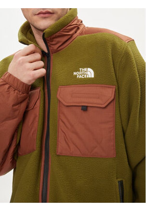 The North Face Polar Royal Arch NF0A7UJB Zielony Regular Fit. Kolor: zielony. Materiał: syntetyk