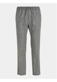 Calvin Klein Spodnie materiałowe K10K111713 Szary Tapered Fit. Kolor: szary. Materiał: syntetyk #6