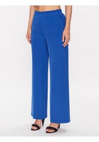 Kontatto Spodnie materiałowe NO7028 Niebieski Relaxed Fit. Kolor: niebieski. Materiał: syntetyk #1